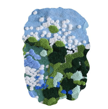 lake forest handmade 3D rug
